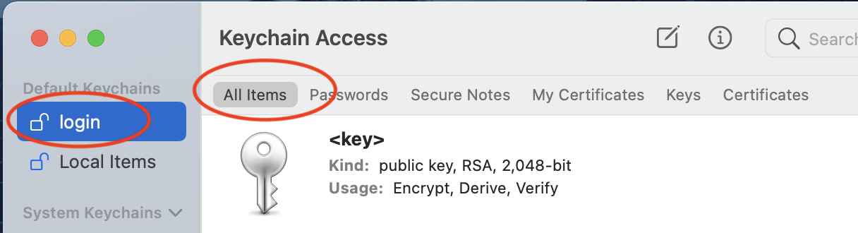 mac os sierra asking for login keychain